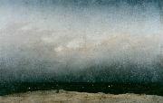 Caspar David Friedrich Monk by the Sea oil painting artist